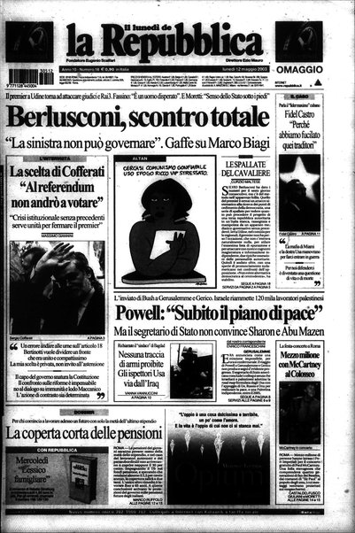 Il lunedì de La repubblica